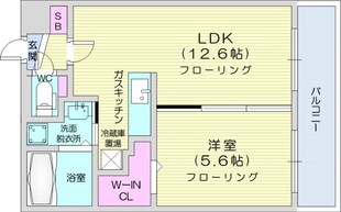 幌平橋駅 徒歩9分 1階の物件間取画像